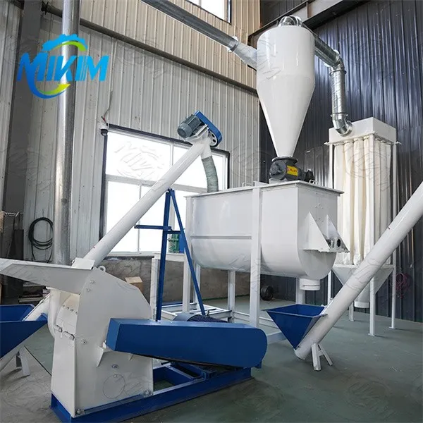 Energy-saving feed pellet production line