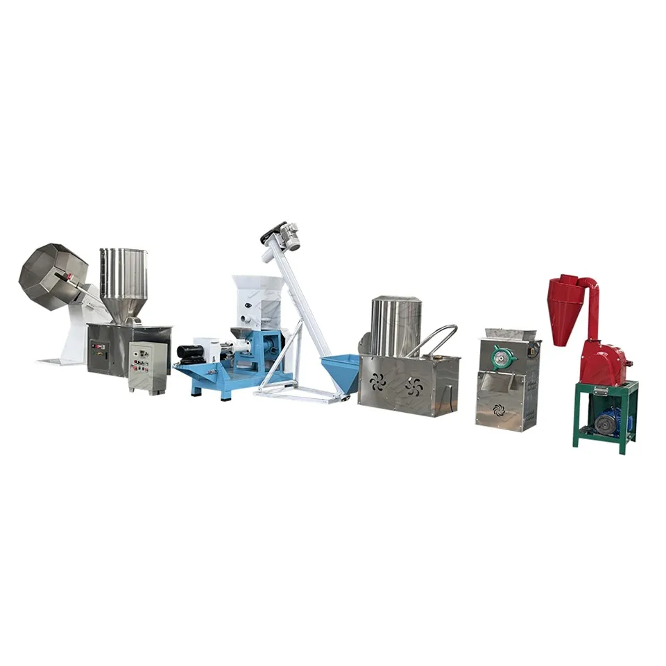 Linija za proizvodnju peleta za ribu i škampi